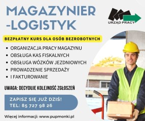 Zdjęcie artykułu Zapisz się na kurs: Magazynier - logistyk